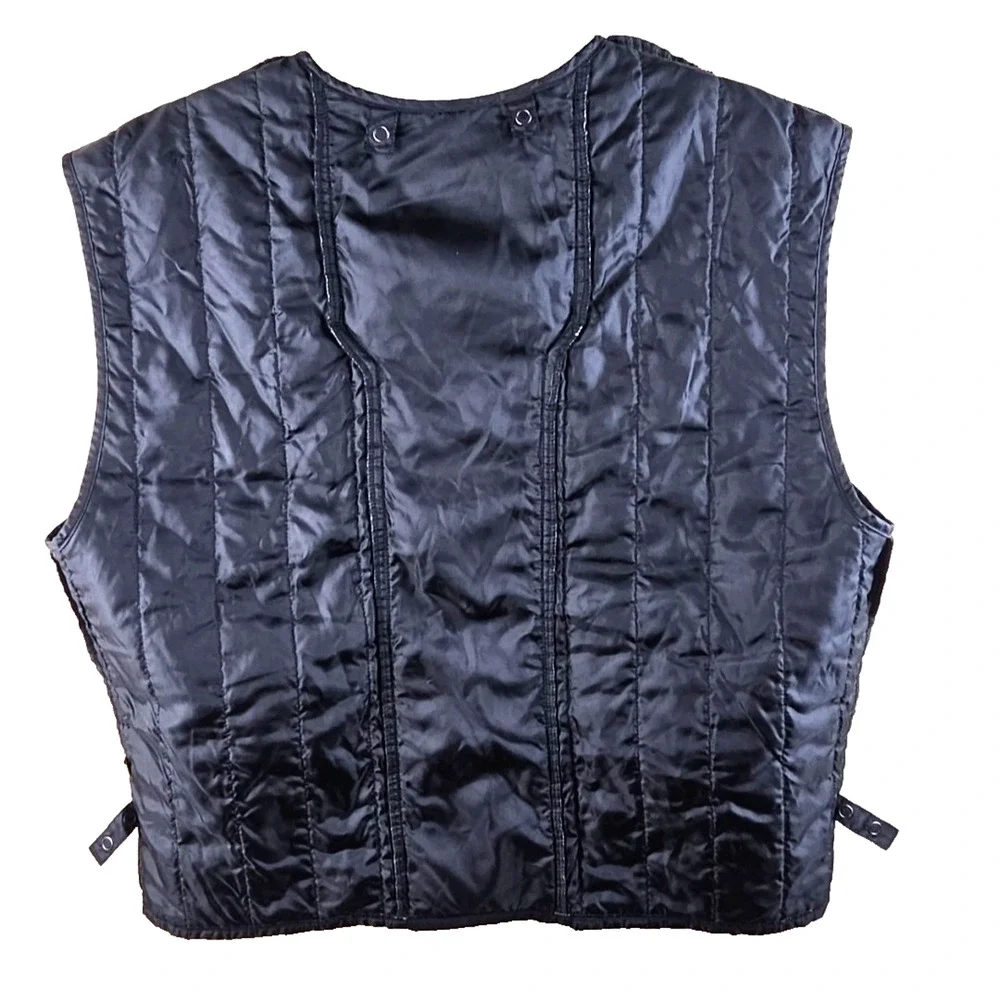 Motorcycle jacket Liner size Large Scorpion Exo Skeleton Liner only Black Puffer